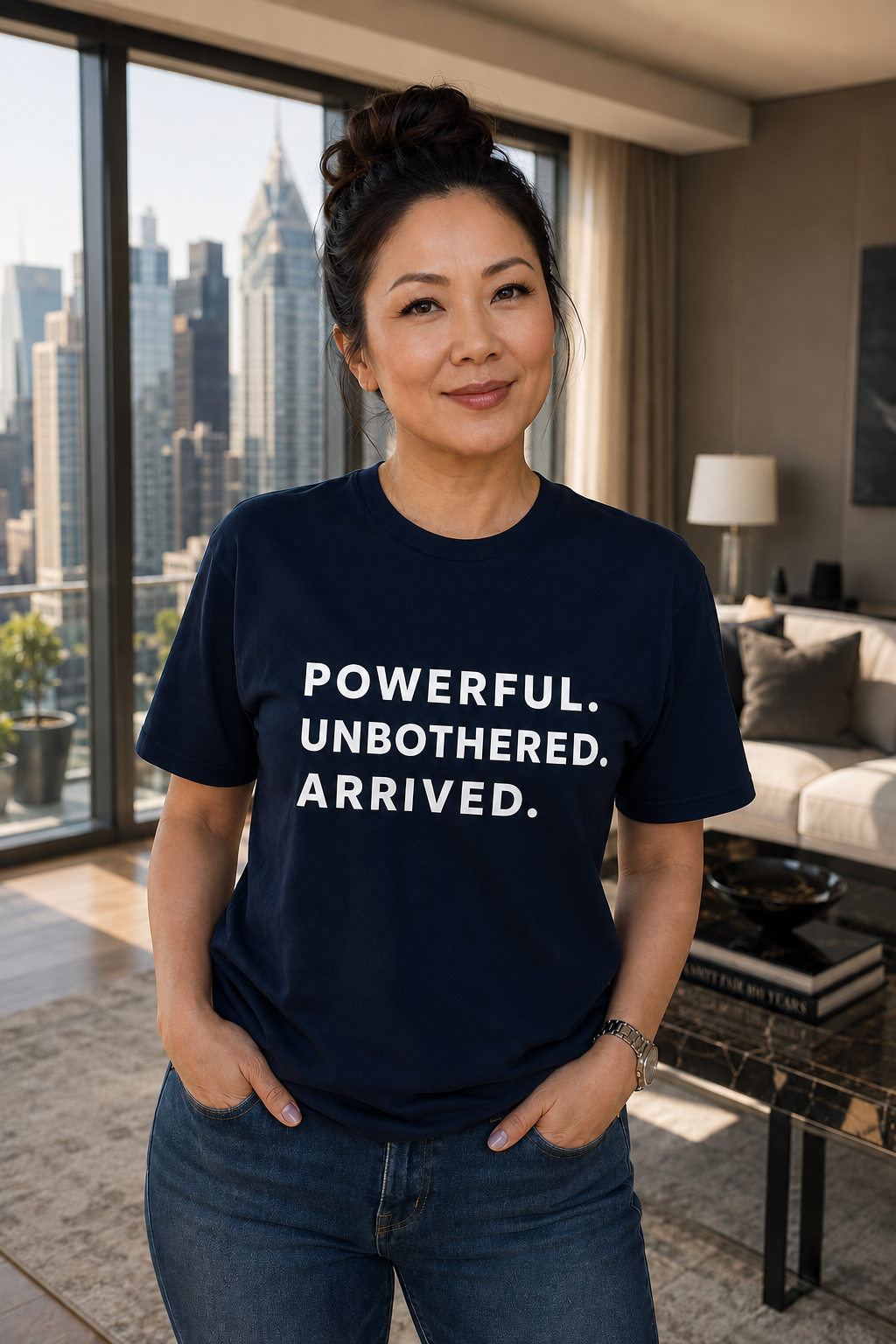 Powerful. Unbothered. Arrived.