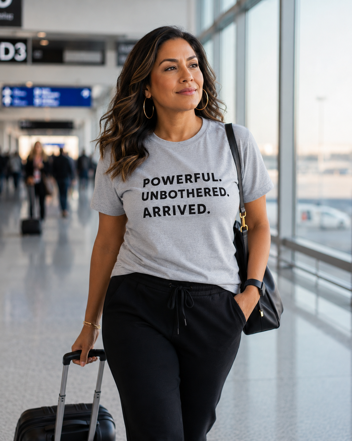 Powerful. Unbothered. Arrived.